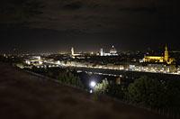 Florencia: pohľad z Piazzale Michelangelo, 20.5.2015 Florencia