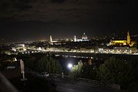 Florencia: pohľad z Piazzale Michelangelo, 20.5.2015 Florencia