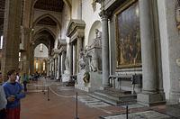 Florencia: Basilica di Santa Croce di Firenze, 21.5.2015 Florencia
