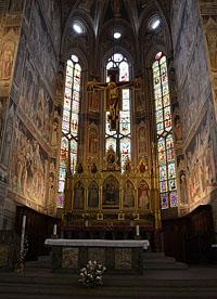 Florencia: Basilica di Santa Croce di Firenze, 21.5.2015 Florencia