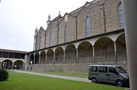 Florencia: Basilica di Santa Croce di Firenze, 21.5.2015 Florencia