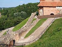 Vilnius: horný hrad, 7.8.2013 Vilnius