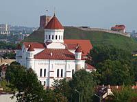 Vilnius: ortodoxná katedrála Matky Božej - Vilniaus staciatikiu katedros Dievo Motinos emimo i dangu parapija, 7.8.2013 Vilnius