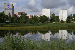 Daugavpils: 18. novembra iela, Gubiščes ezers, 10.7.2022 Daugavpils