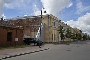 Daugavpils: Imperatora iela, Daugavpils cietoksnis, pevnosť, 10.7.2022 Daugavpils