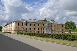 Daugavpils: Aleksandra iela, Daugavpils cietoksnis, pevnosť, 10.7.2022 Daugavpils