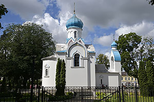 Daugavpils: Svētā Aleksandra Ņevska pareizticīgo kapela, kaplnka sv. Alexandra Nevského, 10.7.2022 Daugavpils