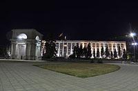 Kišiňov: Arcul de Triumf, Piața Marii Adunări Naționale, 31.7.2019 Kisinev