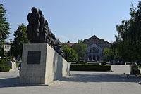 Kišiňov: Monumentul deportaților, Piața Gării, 31.7.2019 Kisinev