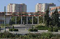 Kišiňov: Palatul de Cultură al Feroviarilor, Bulevardul Decebal, 31.7.2019 Kisinev