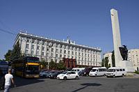 Kišiňov: Academia de Ştiinţe a Moldovei, Bulevardul Ștefan cel Mare și Sfînt, 31.7.2019 Kisinev