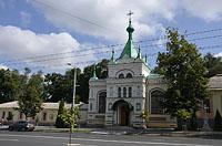 Kišiňov: Biserica Sfîntul Ierarh Nicolae, Bulevardul Ștefan cel Mare și Sfînt, 31.7.2019 Kisinev
