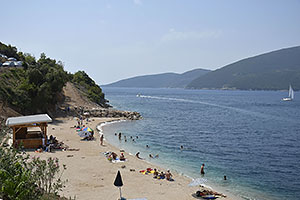 Čierna Hora: Boka kotorska, Rose, polostrov Luštica, 17.8.2021 Cierna Hora