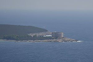 Čierna Hora: Fort Arza, 17.8.2021 Cierna Hora