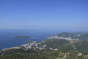 Čierna Hora: Sveti Nikola, Budva, 19.8.2021 Cierna Hora