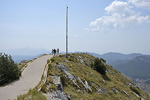 Čierna Hora: Nacionalni Park Lovćen, Jezerski (1657 m), 20.8.2021 Cierna Hora