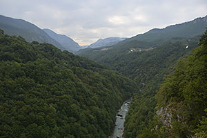Čierna Hora: údolie rieky Tara, Nacionalni Park Durmitor, 20.8.2021 Cierna Hora