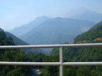 Čierna Hora: údolie rieky Morača, 25.8.2012 Cierna Hora