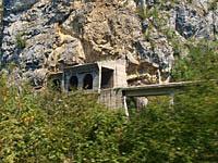 Čierna Hora: železničná trať, 25.8.2012 Cierna Hora