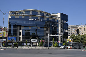 Skopje: Boulevard Partizanski Odredi, 8.8.2021 Skopje