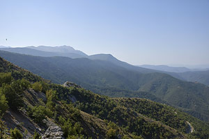 Skopje: jazero Kozjak na rieke Treska, 10.8.2021 Skopje