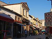 Skopje: veža mešity Kose Kadi, Starý bazár (Stara Čaršia), 18.8.2012 Skopje