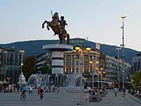 Skopje: Alexander Macedónsky, 18.8.2012 Skopje