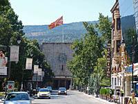Skopje: stará železničná stanica, čas sa zastavil počas zemetrasenia v roku 1963, 19.8.2012 Skopje