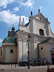 Varšava: Kościół św. Jacka - dominikánsky kostol sv. Hyacinta, patróna Poľska, 11.8.2013 Varsava