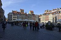 Varšava: rynek Starego Miasta, 29.9.2017 Varsava