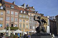 Varšava: rynek Starego Miasta, 29.9.2017 Varsava