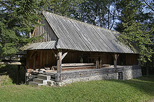 Vyšná Zubrica, Zubrzyca Górna: Orawski Park Etnograficzny, 6.10.2023 Vysna Zubrica