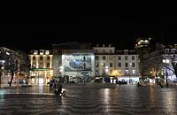 Lisabon: Fonte Sul do Rossio, Praça Dom Pedro IV (Rossio), 10.5.2019 Lisabon