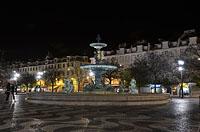 Lisabon: Fonte Sul do Rossio, Praça Dom Pedro IV (Rossio), 10.5.2019 Lisabon