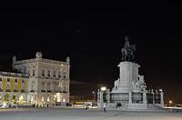 Lisabon: Estátua de Dom José I, Praça do Comércio, 10.5.2019 Lisabon