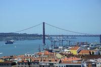 Lisabon: Ponte 25 de Abril, 11.5.2019 Lisabon