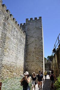 Lisabon: Castelo de Sao Jorge, Torre de Menagem, 11.5.2019 Lisabon