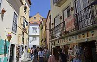 Lisabon: Rua de Santa Cruz do Castelo, 11.5.2019 Lisabon