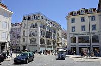 Lisabon: Praça Dom Pedro IV (Rossio), 11.5.2019 Lisabon