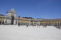 Lisabon: Praça do Comércio, 11.5.2019 Lisabon