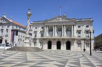 Lisabon: Pelourinho de Lisboa, Paços do Concelho, Praça do Município, 11.5.2019 Lisabon