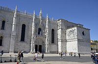Lisabon: Igreja Santa Maria de Belém, Praça do Império, 11.5.2019 Lisabon