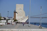 Lisabon: Padrao dos Descobrimentos, pamätník objaviteľov, 11.5.2019 Lisabon