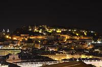Lisabon: výhľad z Miradouro de Sao Pedro de Alcantara, 11.5.2019 Lisabon