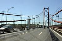 Lisabon: Ponte 25 de Abril, 11.5.2019 Lisabon
