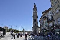 Porto: Largo Amor de Perdiçao, Torre dos Clérigos, 13.5.2019 Porto