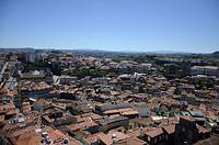 Porto: výhľad z Torre dos Clérigos, 13.5.2019 Porto