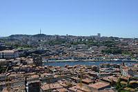 Porto: výhľad z Torre dos Clérigos, 13.5.2019 Porto