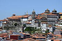 Porto: výhľad z Ponte de Dom Luís I, Mosteiro de Sao Bento da Vitória, 13.5.2019 Porto