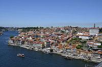 Porto: výhľad z Miradouro da Serra do Pilar, 13.5.2019 Porto